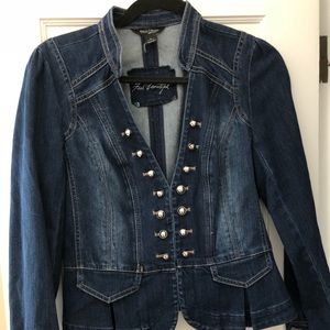White House Black Market denim jacket